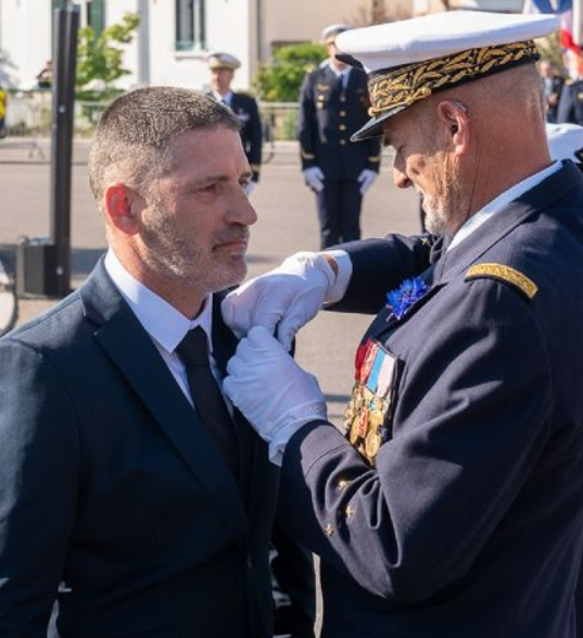 Jean-Marc Meredieu chevalier de la légion d’honneur