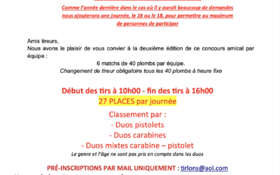 Deuxième édition dès six heures de Lons