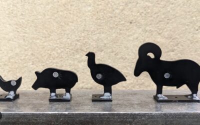 Compétition silhouettes mettaliques